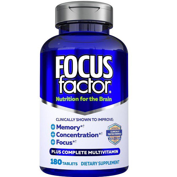 Focus-Factor-Brain-1-1.jpg مولتی ویتامین بهبود دهنده حافظه فوکوس فاکتور - Image 1