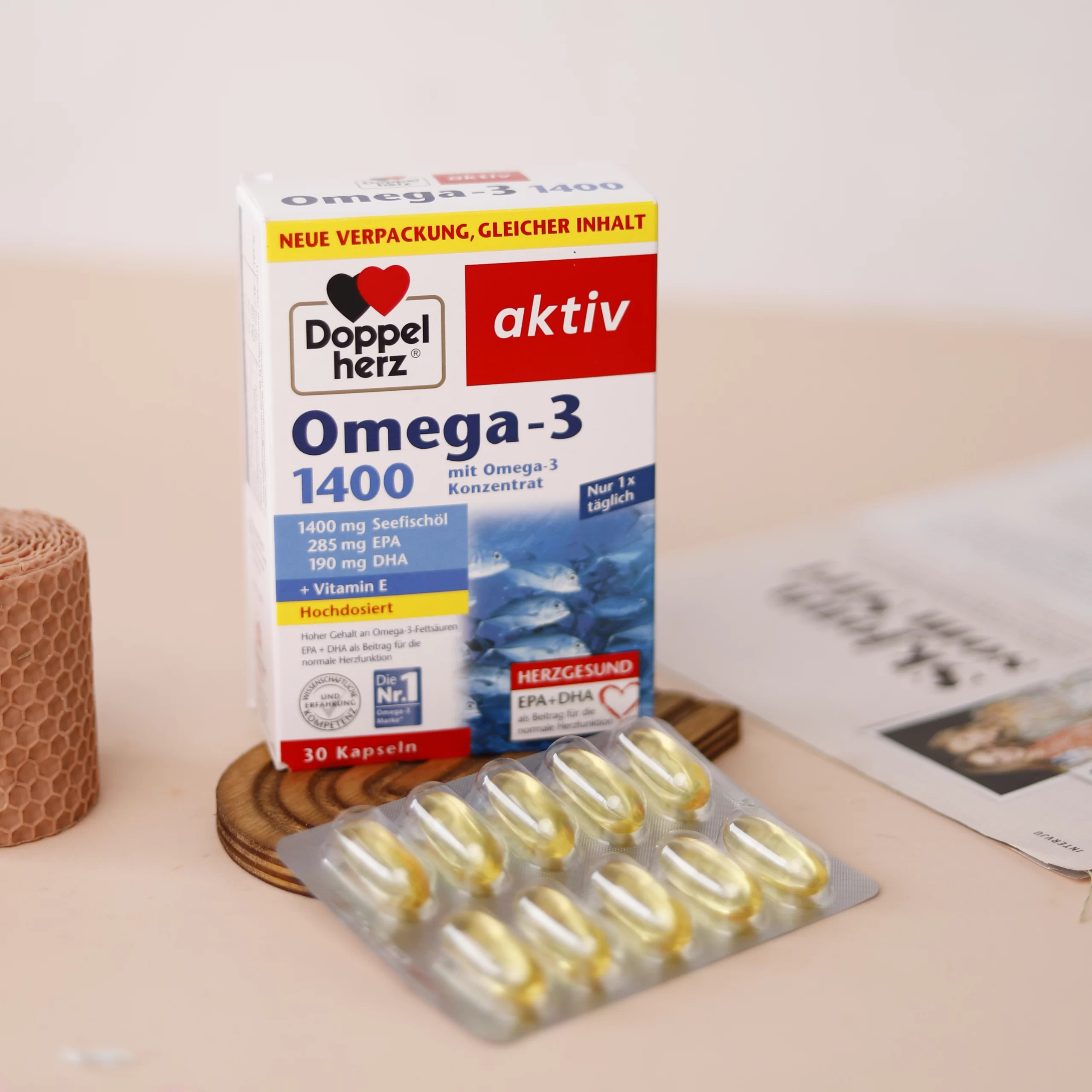 MG_8768-scaled-1.webp کپسول امگا 3 1400 و ویتامین E دوپل هرز - Image 1