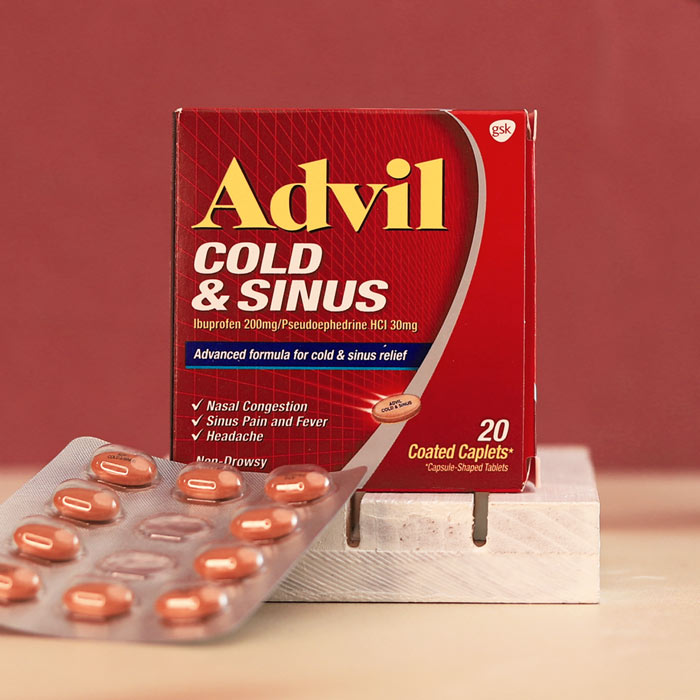 advil قرص مسکن سرماخوردگی و سینوس ادویل - Image 1