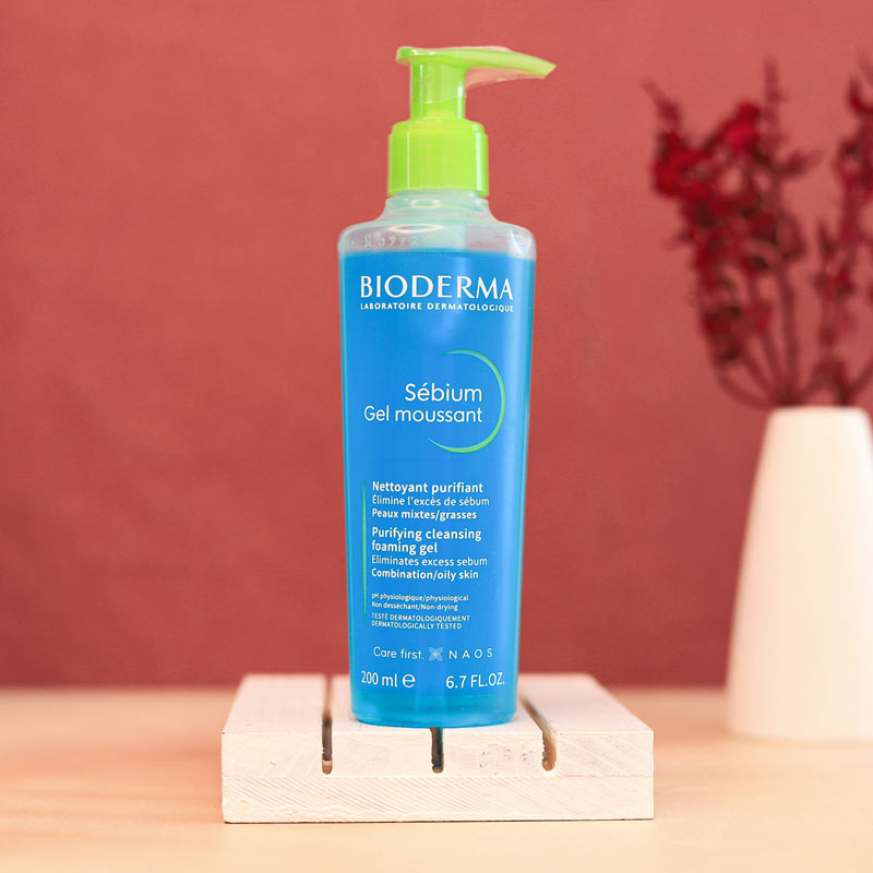 bioderma-sebum-gel ژل شستشوی بایودرما مناسب پوست چرب Bioderma - Image 1