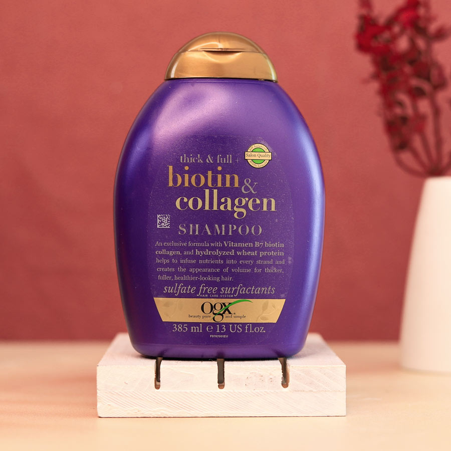biotin-collagen-ogx-shampoo شامپو بیوتین کلاژن اوجی ایکس - Image 1