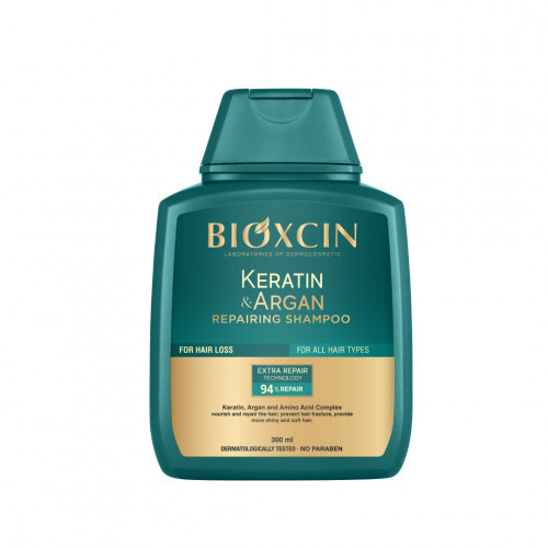bioxcin-shampoo-keratin-and-argan.jpg شامپو بیوکسین مدل کراتین و آرگان - Image 1