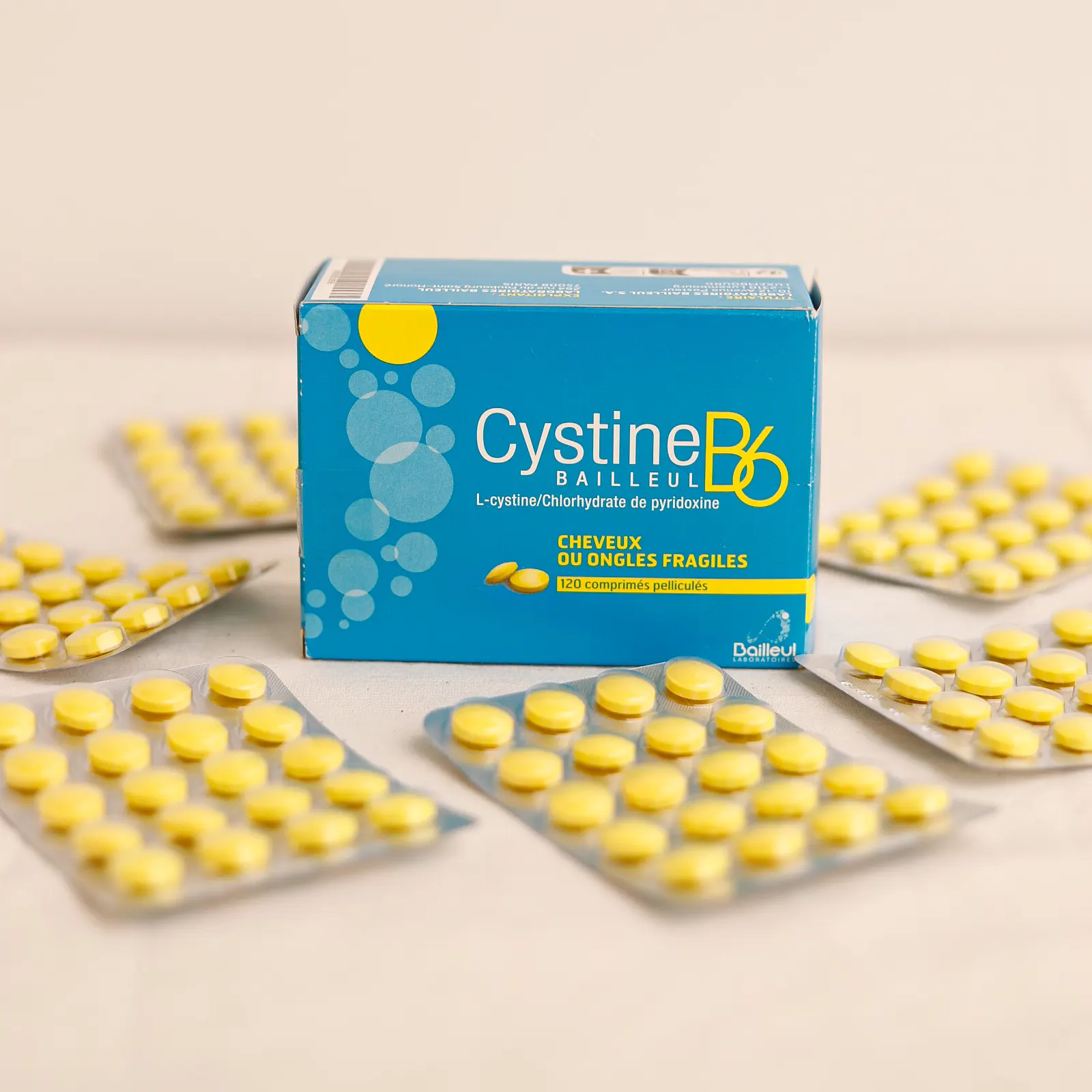 cystine-b6.webp قرص سیستین ب 6 زینک بایول BAILLEUL - Image 1