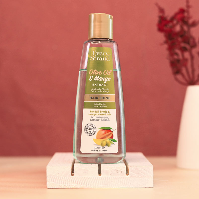 every-strand-olive-oil-hair-shine سرم موی درخشان کننده روغن زیتون و انبه اوری استرند - Image 1