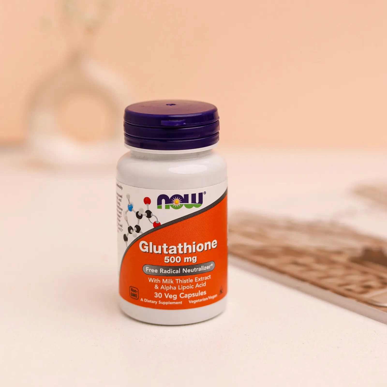 glutatione.webp مکمل گلوتاتیون برند ناو NOW - Image 1
