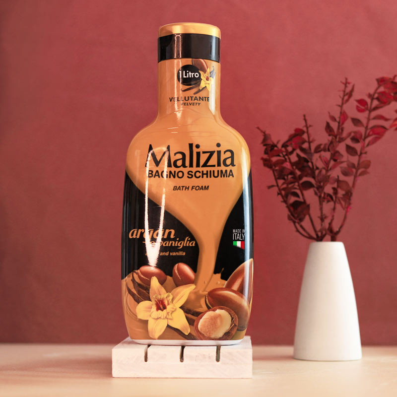malizia-argan شامپو بدن مالیزیا آرگان و وانیل - Image 1