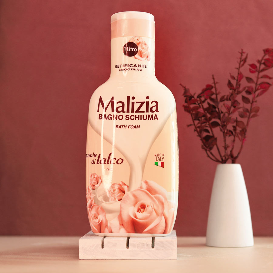 malizia-talco شامپو بدن مالیزیا حاوی تالک - Image 1