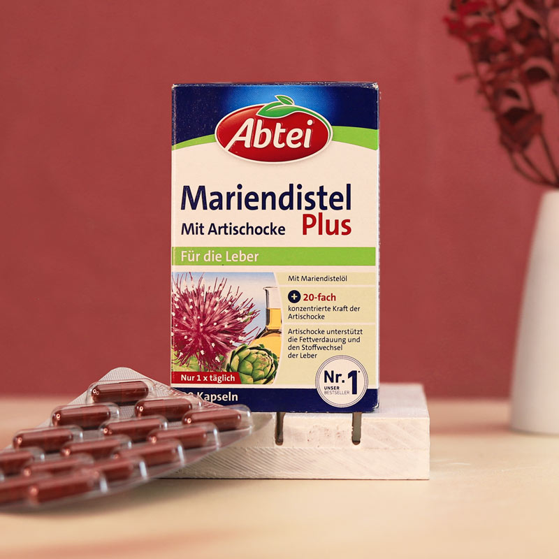mariendistel-abtei کپسول آرتیشو و خار مریم پلاس abtei - Image 1