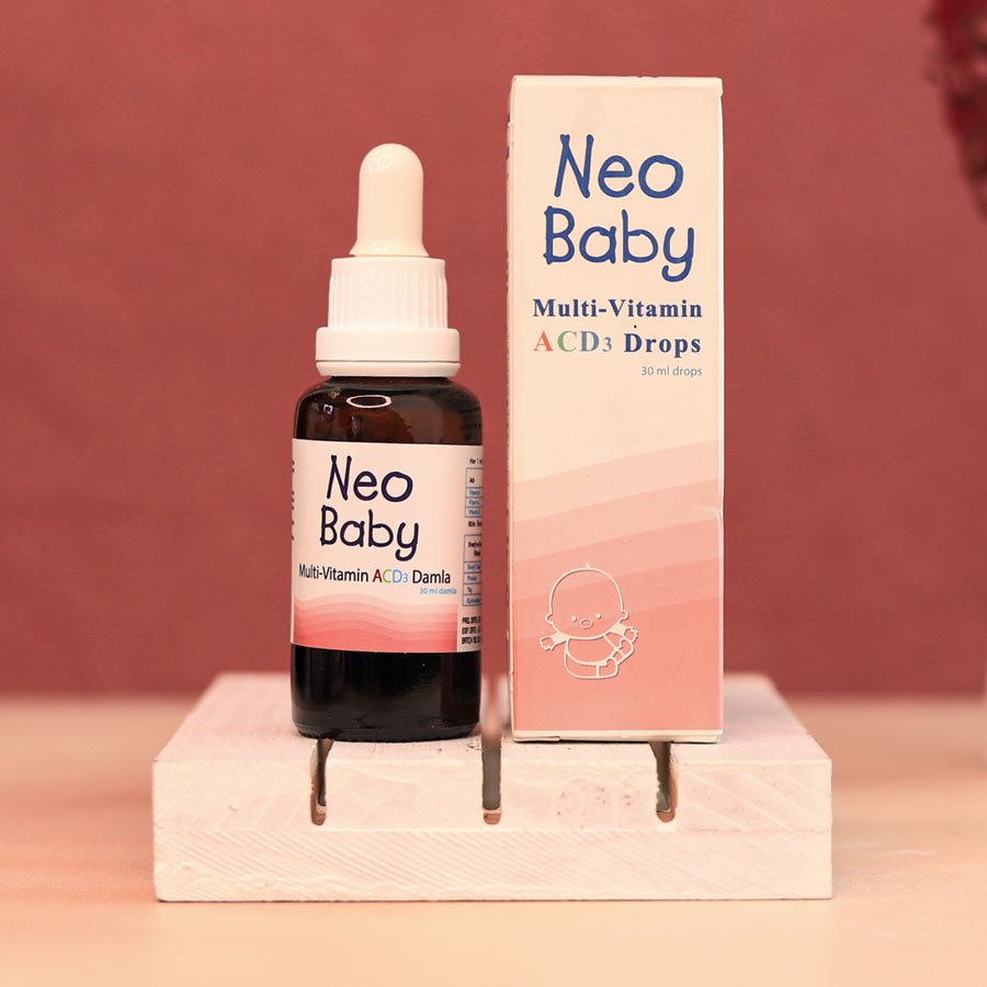 neo-baby قطره مولتی ویتامین نوزاد نئو بیبی - Image 1