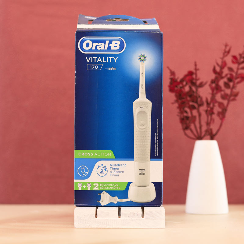 oral-b-tooth-brush مسواک برقی اورال بی با دو سر مجزا - Image 1