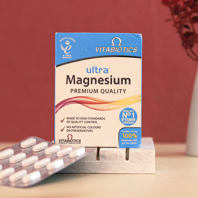 ultra-magnesium-vitabiotics اولترا منیزیم ویتابیوتیکس VITABIOTICS - Image 1