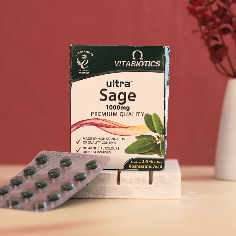 ultra-sage-vitabiotics قرص اولترا مریم گلی ویتابیوتیکس - Image 1