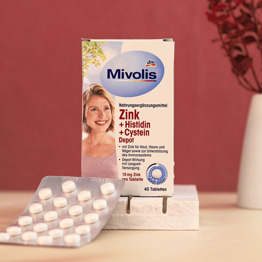 zink-histidin قرص زینک هیستیدین سیستئین میولیس - Image 1